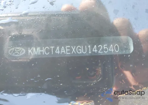 2016 Hyundai Accent Se z USA, uszkodzony, nr VIN KMHCT4AEXGU142540